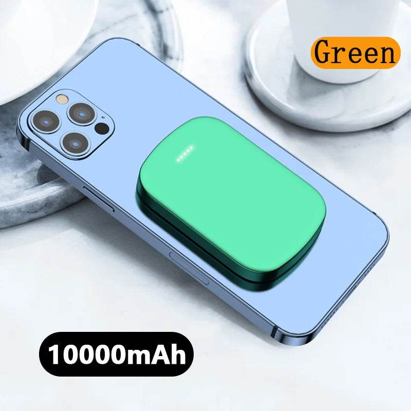 20W 10000mAh Macsafe Power Bank Magnetic Power Bank External Spare Battery For iPhone 15 14 13 12 Pro Max Wireless Power Banks - MarvelouStoree