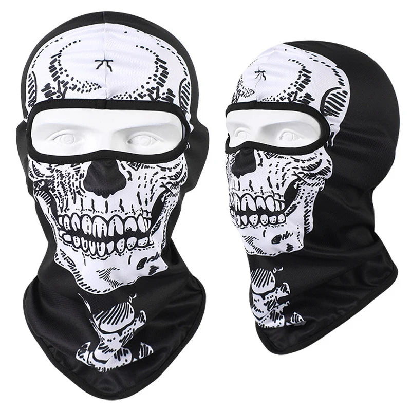 Motorcycle Headgear Cap Men Balaclava Multi-function Skull Face Mask MTB Bicycle Full Face Cover Shield Sunscreen Women Headwear