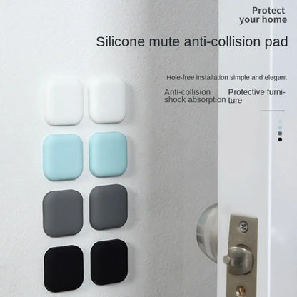 Wall Protector Door Crash Pad Minimalist Anti-collision Silicone Door Stopper Mute Buffer Door Handle Bumper Floor