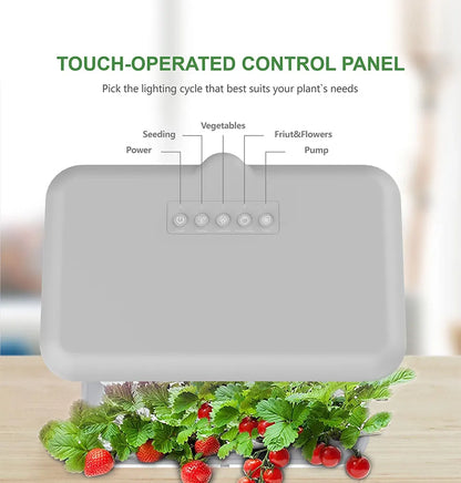 Tuya WIFI-compatible Hidroponia Growing System with LED Light Planter Smart Plant Pot Indoor Herb Vegetable Flower Cultivation