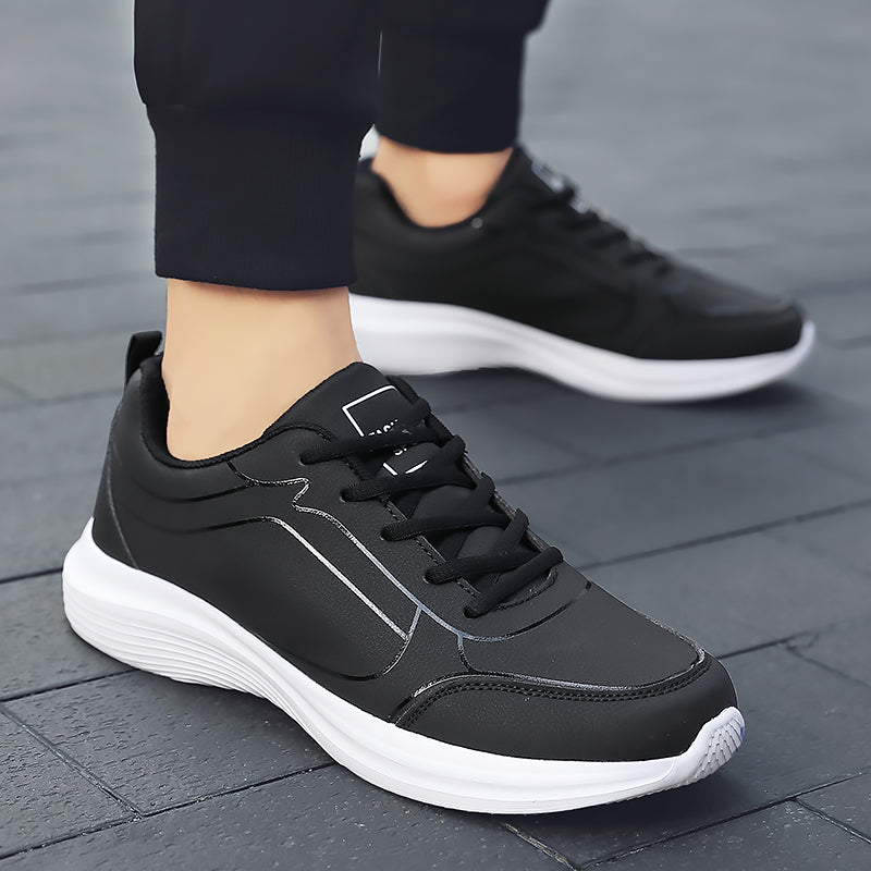 New Men Running Shoes Winter Warm Male Sneakers Anti-slip Breathable Men's Walking Shoes Lace Up Soft Casual Shoes Lightweight