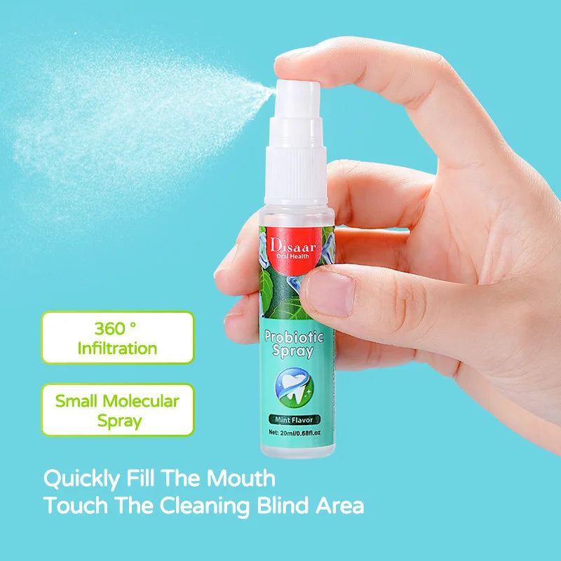 20ml Portable Mouth Freshener Oral Fresh Spray Multi-fruity Mouths Cleaning-spray Remove Breath Odor Mist Oralcare Products