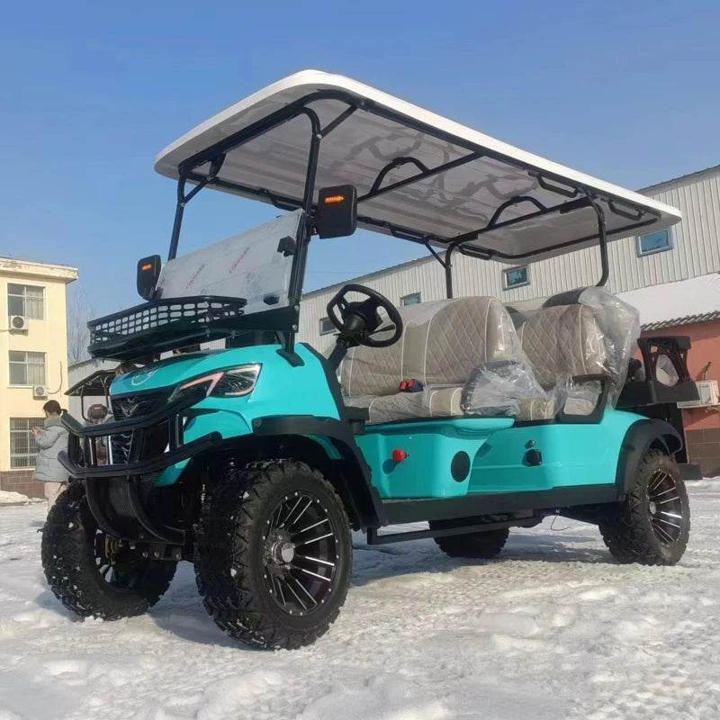 4 Wheel Drive Golf Buggy Car New Electric Hunting Golf Cart for Sale - MarvelouStoree