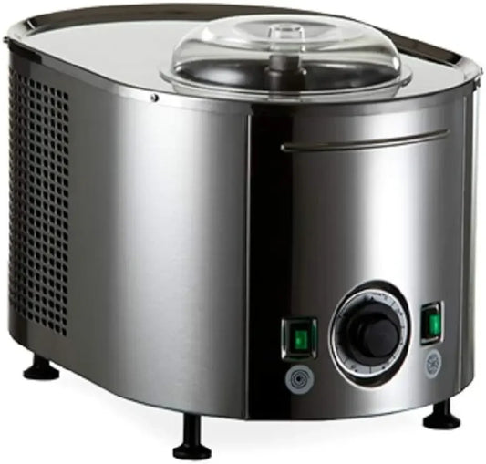 Premium Lello 4080 Musso Lussino 1.5-Quart Ice Cream Maker, Stainless - 110/120V 60 HZ