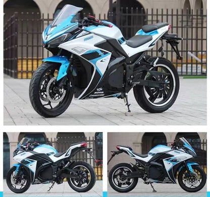 V6 lithium-ion high-speed adult electric motorcycle 3000w/5000w/8000w hot selling new design