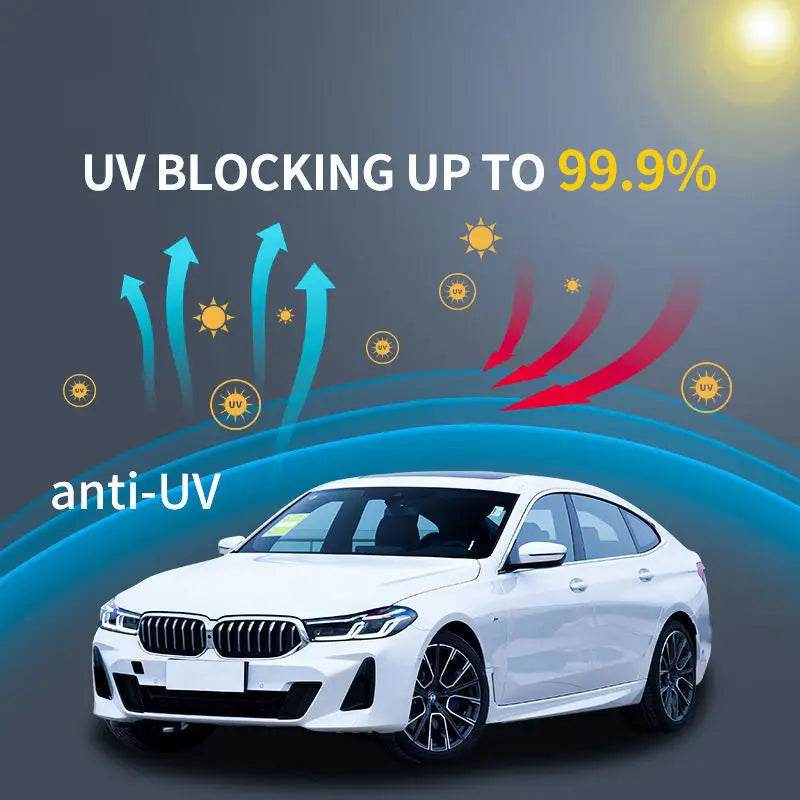 50cmx3/10m Car Window Tint Film Privacy Vinyl Foils Sunshade Stickers Windows Cover Protector Glass UV Sun For Cars Solar Shade - MarvelouStoree