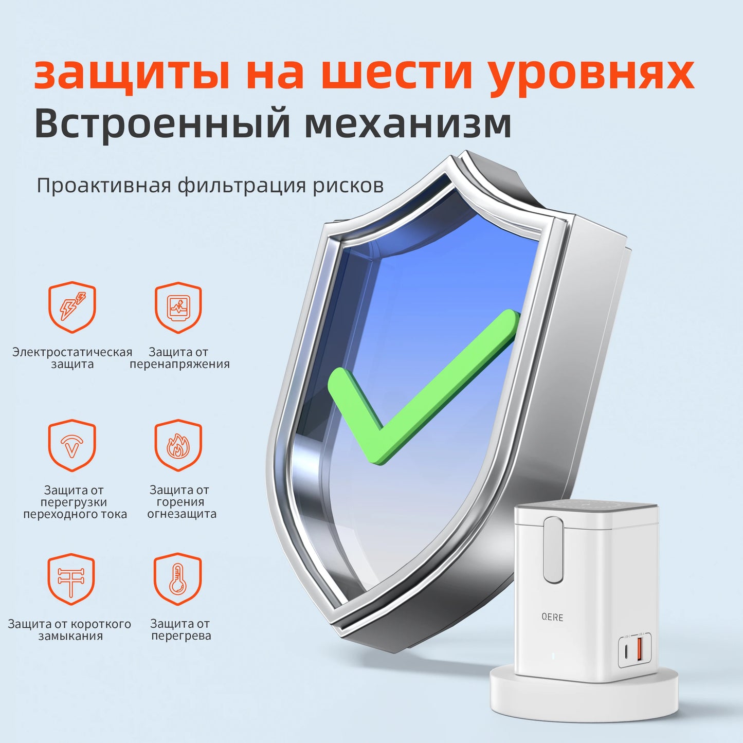 Wireless Charger QERE Mobile Phone Magnetic Station Fast Charging Safe Multi-functional Portable Foldable Mini  Wireless Charger