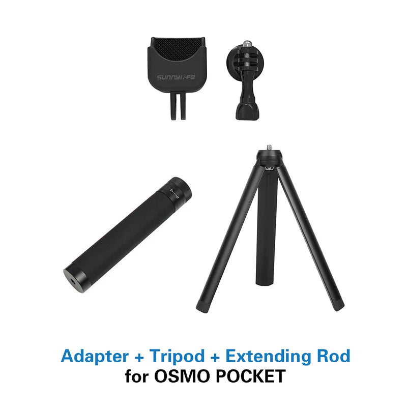 Pocket camera selfie stick tripod holder For DJI osmo Pocket /dji Pocket 2 gimbal accessories