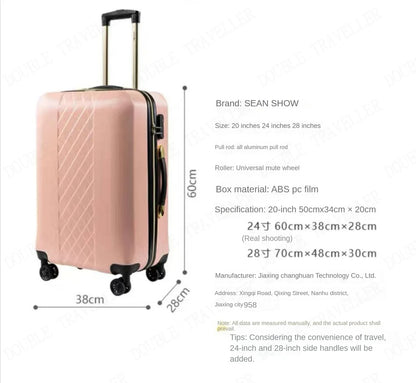 24/28 inch Travel Suitcase set trolley case rolling luggage 20 inch carry on luggage suitcase on wheels travel bags valises 3PCS