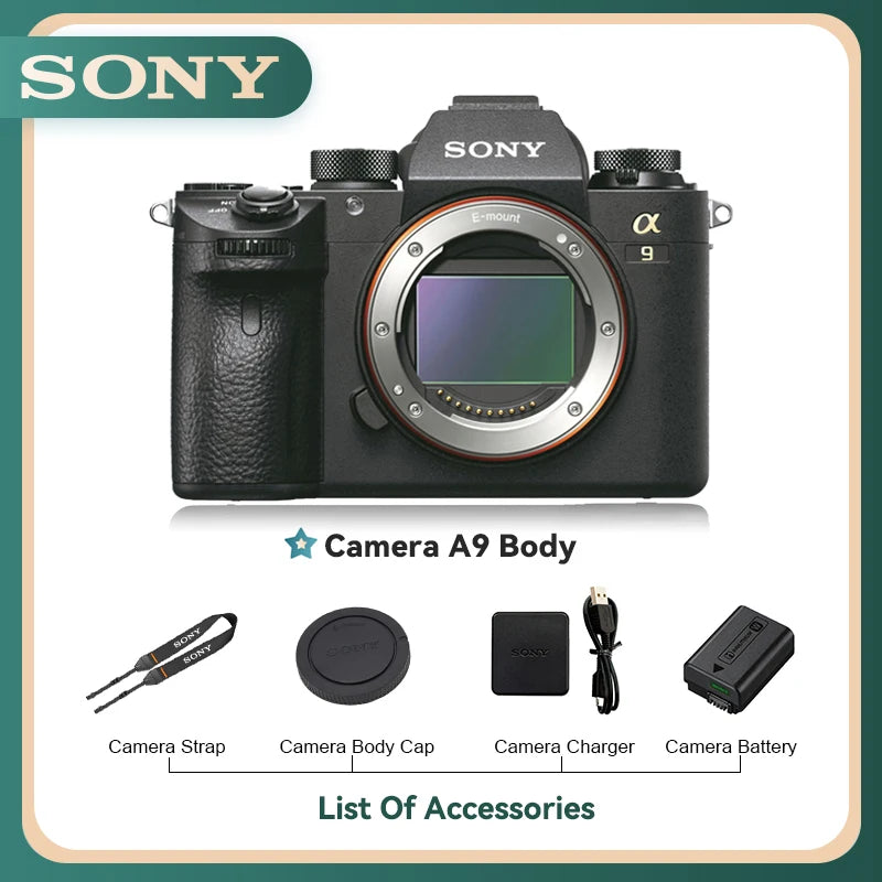 Sony Alpha A7 II A7 III A7S A7R II A7R III Full Frame Mirrorless Camera Digital Compact Camera 4K Professional Photography（Used）