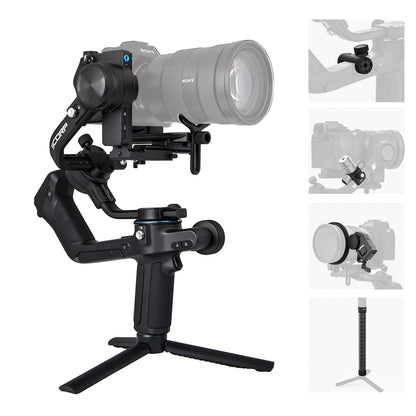 SCORP 2[Official]Camera Gimbal Stabilizer Built-in AI Tracker Upgrade Joystick Touch Screen for Mirrorless DSLR Camera