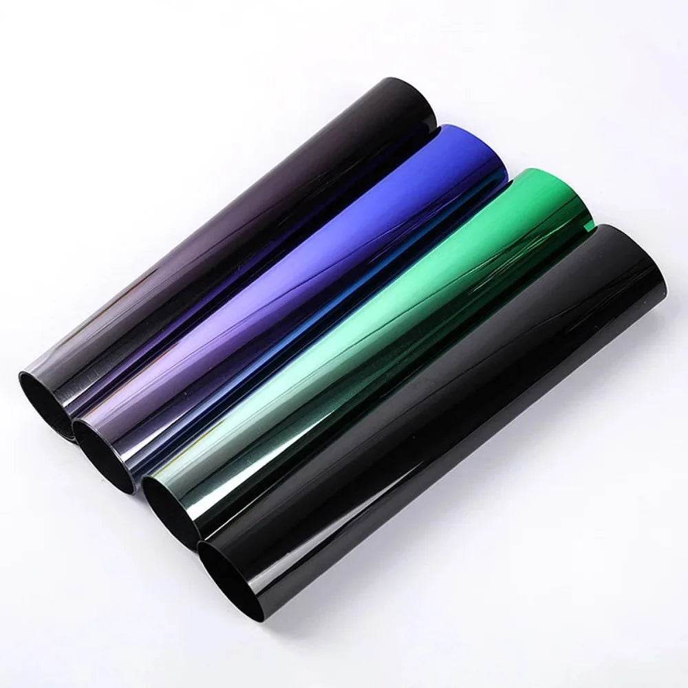 20X150cm Car Sun Shade Front Windshield Sunshade Protector Solar Window Tint Film Heat Insulation Color Changing Film Universal - MarvelouStoree