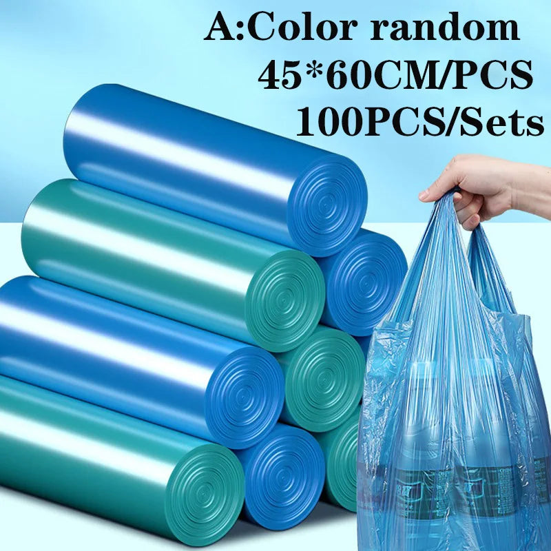 3 style 100 PCS Plastic Bag And Stroage Box Set Adhesive Mount Mounted Garbage Wall Container Bag Holder Bags Containers Storage