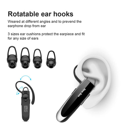 New Bee B41 Wireless Bluetooth 5.0 Earphones Hands-Free Mini Headset 22H Music Playing Earpieces With CVC 6.0 Mic For IPhones