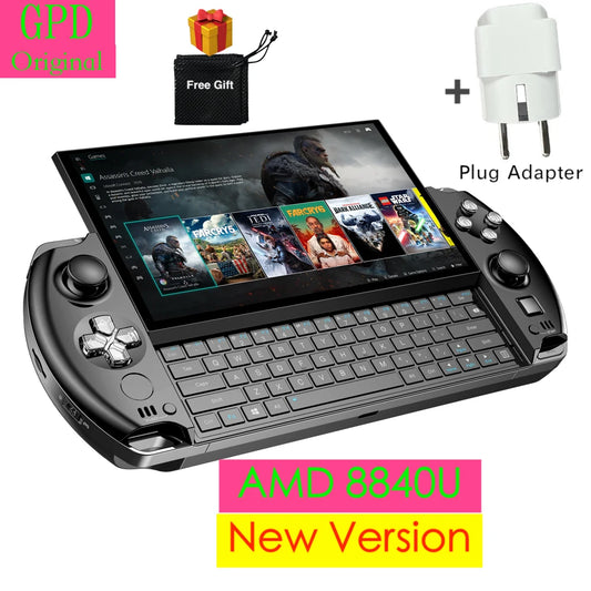 Ready Stock GPD WIN4 Win 4 2024 AMD 8840U 6Inch Handheld GamePad for Black Myth Wukong Tablet Pocket  Laptop Game Player Console