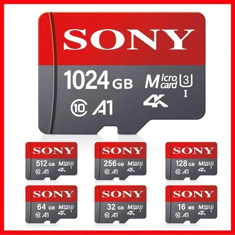 1TB SONY Ultra Micro SD/TF Flash Memory Card 128GB 256GB 1TB 512GB Micro SD Card 32 64 128 GB MicroSD Dropshipping For Phone