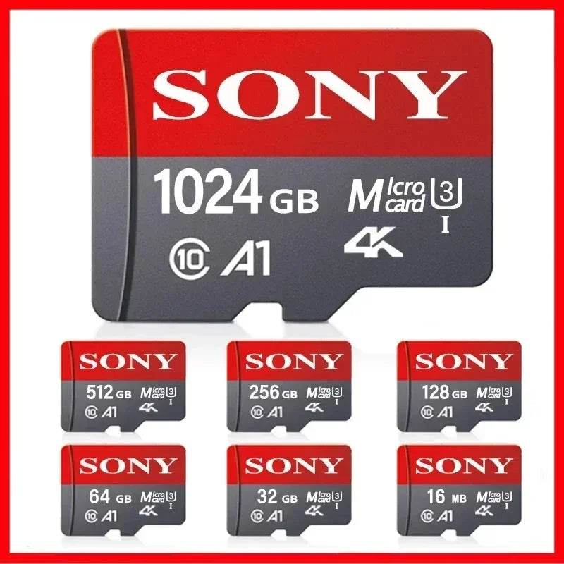 SONY Ultra Micro SD/TF 1TB Flash Memory Card 128GB 256GB 1TB 512GB Micro SD Card 64 128 GB MicroSD Dropshipping For MI Phone - MarvelouStoree