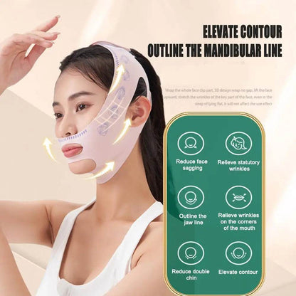 Chin Cheek Slimming Bandage V Shaper V Line Lifting Mask Face Lifting Anti Wrinkle Strap Band Sleeping Mask Beauty Health