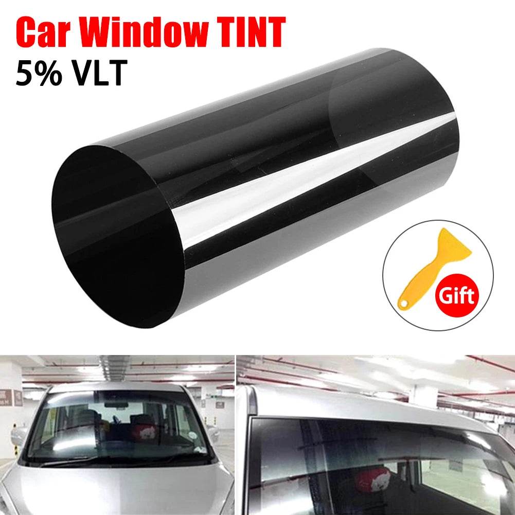 150x20cm Car Windshield Sun Visor Strip Tint Film Front Glass Anti-UV Sun Shade Window Film Decal Car UV Protector Foils Stickes - MarvelouStoree