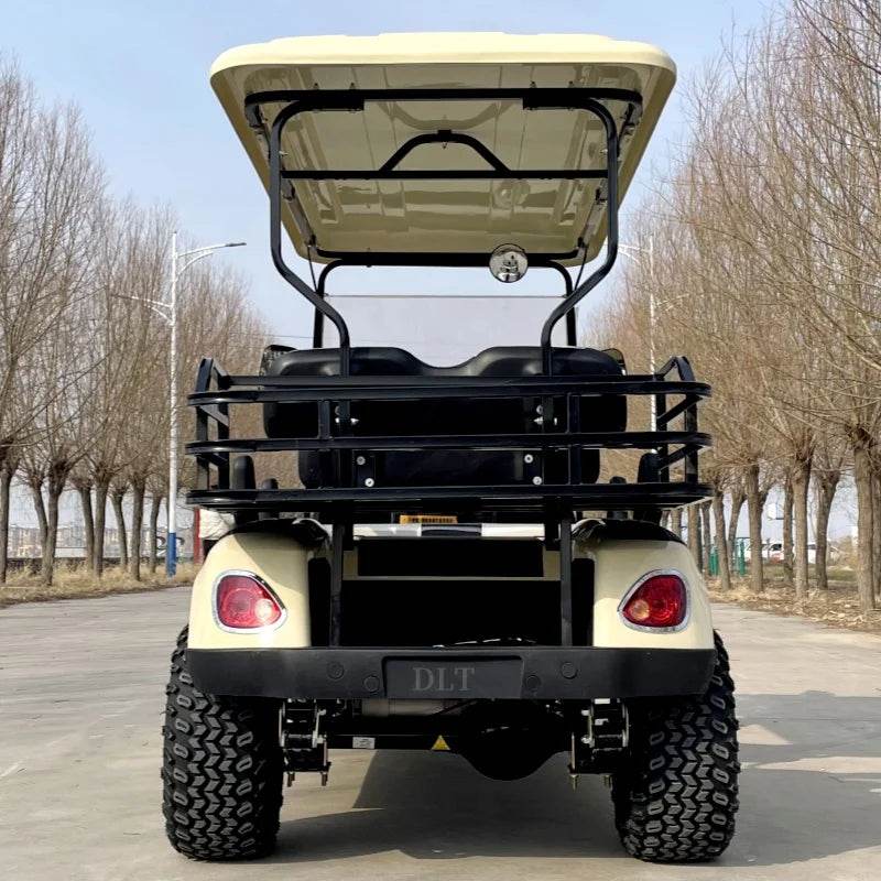 Newly Designed Fuel Golf Cart With Cargo Tank, 4-Seater, Four-Wheel Front And Rear Independent Suspension, 350cc Gasoline Engine - MarvelouStoree