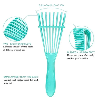 Hair Brush Detangling Brush Scalp Massage Hair Comb Detangling Brush For Curly Detangler Hairbrush Women Men Salon