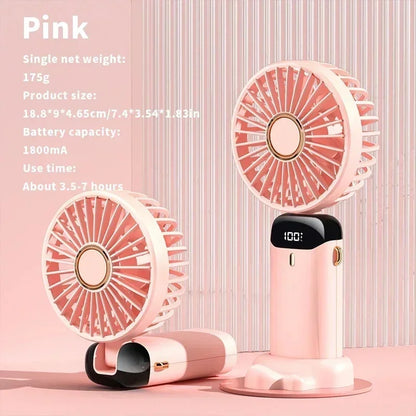 Electric Fan Portable Air Conditioner Mini Cooler Rechargeable Neck Fans for Home Free Shipping Hand Usb Conditioning Blades