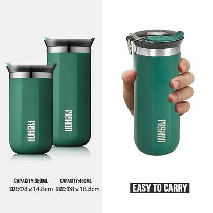 Thermal Mug Thermos For Coffee Tumbler Cup Water Bottle Stainless Steel Insulated Vacuum Flasks Leakproof For Travle Drinkware