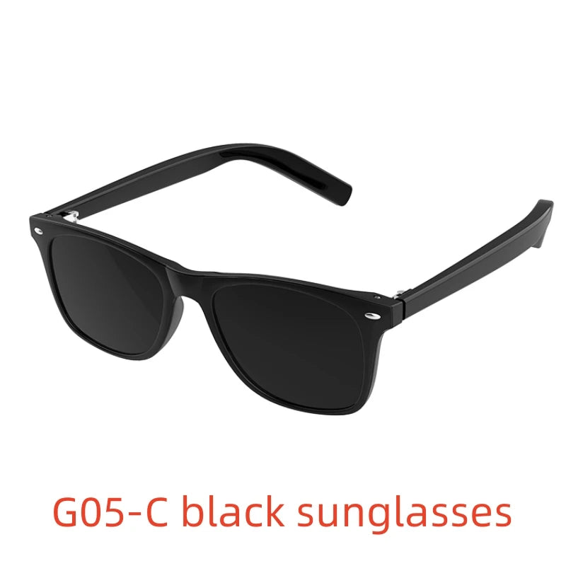 fashion anti blue-ray G05 smart sunglasses BT5.3 AI music play phone call touch glasses AR wireless smart glasses