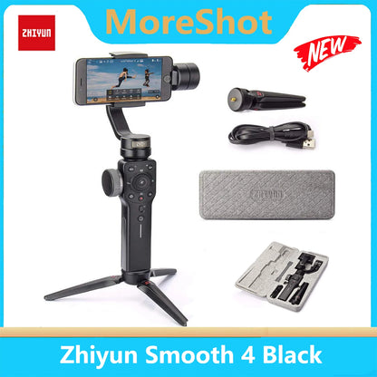 Zhiyun Smooth 4 3-Axis Focus Pull & Zoom Capability Handheld Gimbal Stabilizer for Smartphone Like iPhone X 8 7 Plus 6 Plus Sams