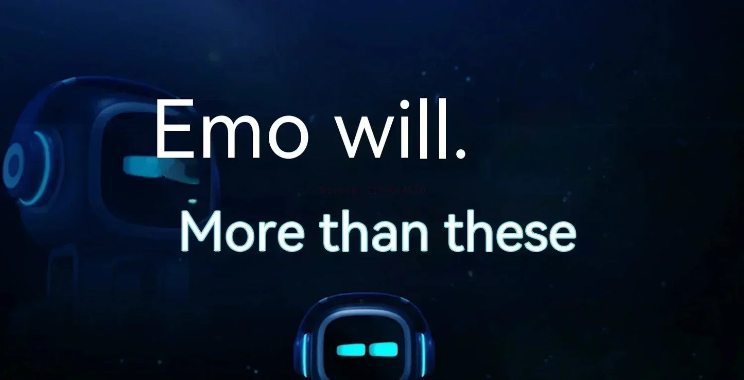 EMO Support Interactive Desktop Voice Recognition Intelligent AI Robot Companion Go Home Emotional EMO Robot Children Grow Gifts