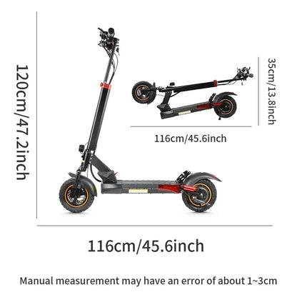 E-Scooter Up to 31 Miles Range 800W Motor Electric Scooter For Adults 28MPH 48V 15AH Folding Commute Electric Scooter