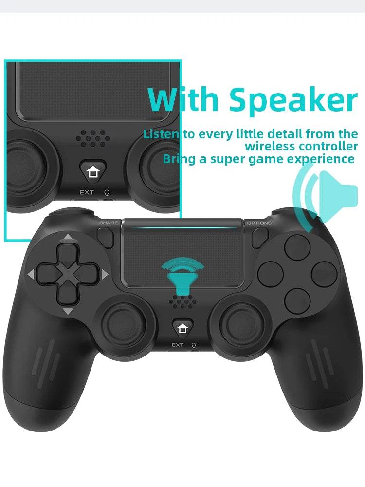 DATA FROG Bluetooth-Compatible Game Controller for PS4/Slim/Pro Wireless Gamepad For PC Dual Vibration Joystick For IOS/Android - MarvelouStoree