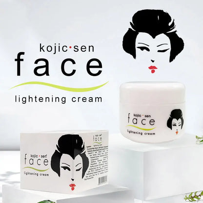 2pcs Kojic Concentre Kojic Acid Cream Strong Brightening Fade Stubborn Dark Spots Radiant Even Complexion Face Serum