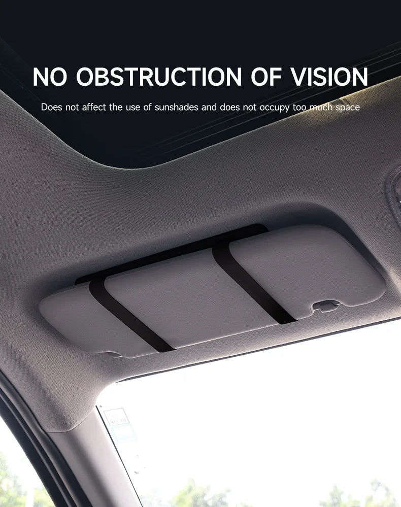 LED Light Mode Stepless Dimming Sun Visor Vanity Mirror Rechargeable Touch Sensor Vanity Mirror Convenient Car Vanity Mirror