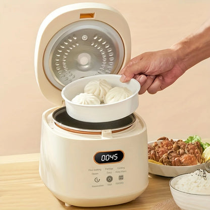 2L Electric Rice Cooker 1-3 People 110V 220V Multi Cooker Non-Stick Pot Smart Mechanical MultiCooker Steamed Rice Pot For Home