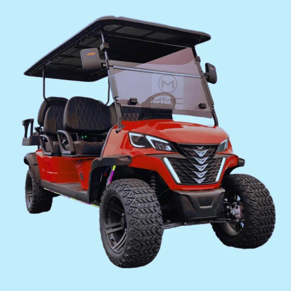 Customize New Club Sightseeing Golf Car 4/6 Seater 48V 60V Off-road Solar Electric Golf Cart - MarvelouStoree