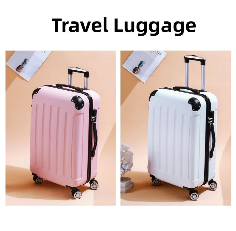 Man And Women Travel Luggage Business Trolley Suitcase Bag Spinner Boarding 20/22/24/26/28 Inch Universal Wheel