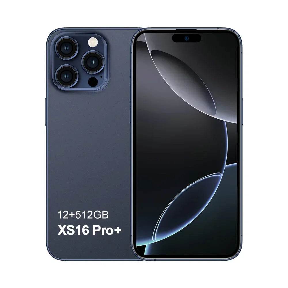 Original For Brand New XS16 Pro+ Smartphone 7.3 inch Full Screen 4G 5G Cell Phone 7800mAh Mobile Phones Global Version - MarvelouStoree