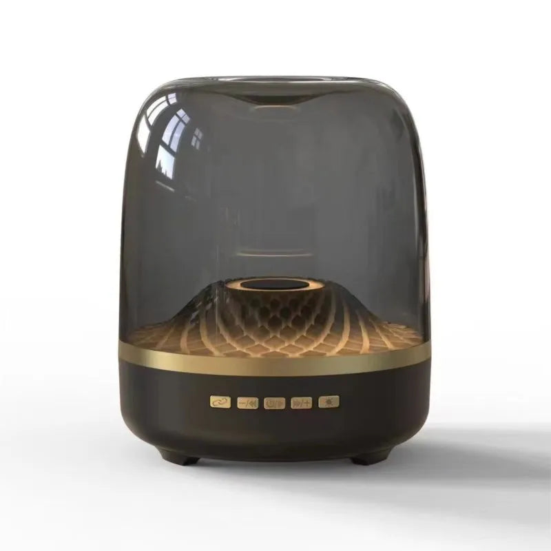 Sound Box Bluetooth Speaker Subwoofer Colorful Glass Home High Volume Wireless Computer Speaker Audience Tronsmart Speaker 2024