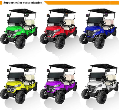 Factory CE new export electric cart Golf Course Club 2/4/6/8 seater off-road sightseeing car Solar power electric golf cart - MarvelouStoree