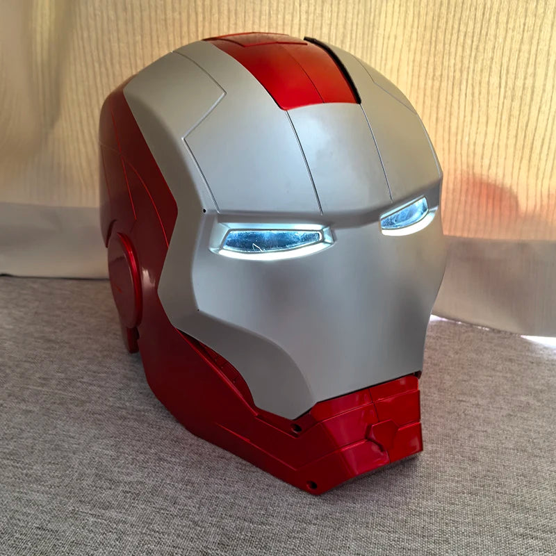 In Stock Marvel Avengers Iron Man Helmet Adult Child Model Cosplay 1:1 Light Led Ironman Mask Action Figure Toys Children Gift