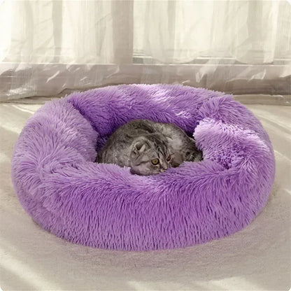 Long Plush Dog Bed Warm Plush Cat House Big Size Square Soft Dog Beds For Large Dogs Puppy Bed House Nest Cushion Pet Product