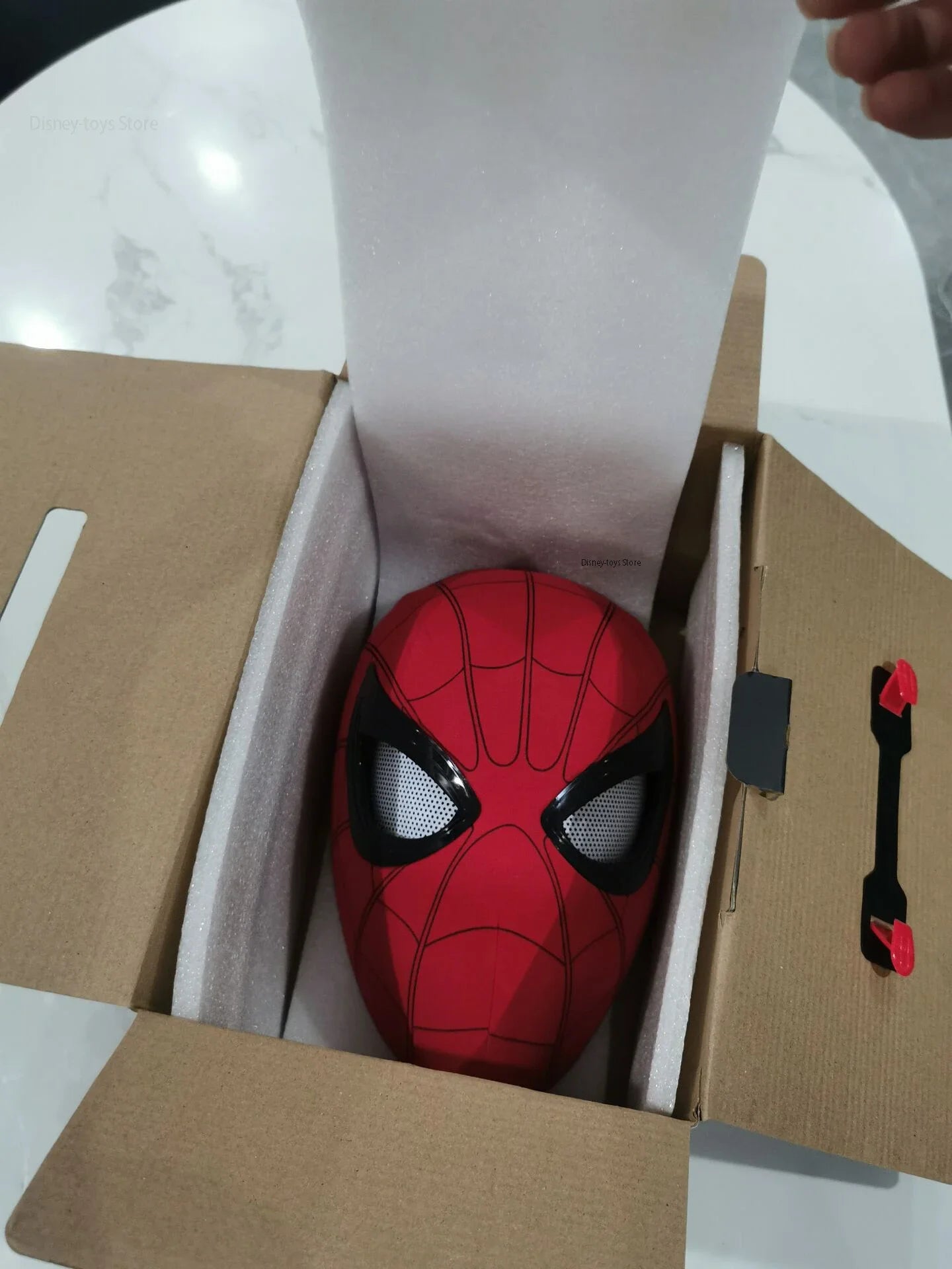 Spider Man Mobile Eye Electronic Spider Man Desktop Decoration Sculpture 1:1 Remote Control Adult and Children's Gift