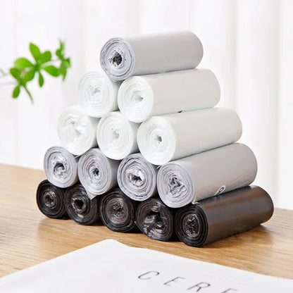 150Pcs (10Rolls ) Garbage Bag Small Biodegradable Compostable  Household Desktop Mini Trash Bag