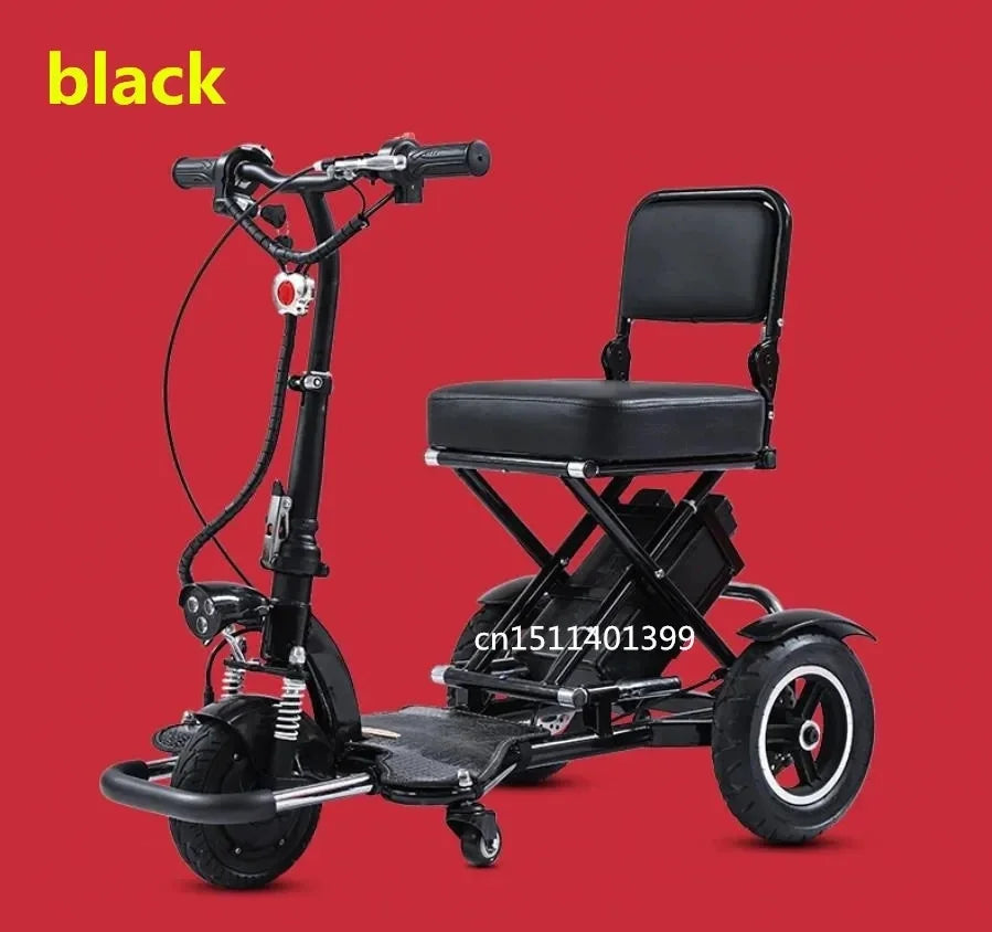 48V12A40-50KM Folding Electric Tricycle for Products Adult Motorcycle for Seniors Mobility Scooters disabled Three Wheeler Trike