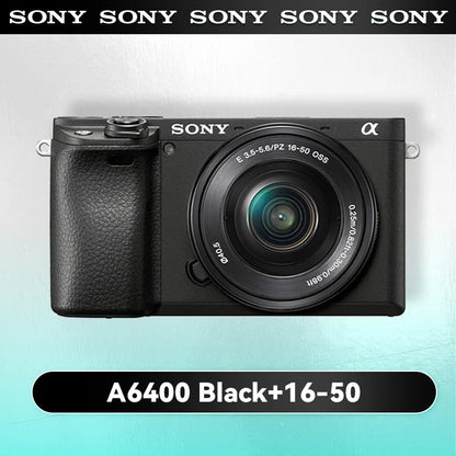 Sony Alpha A6400 APS-C Mirrorless Digital Compact Cameras Professional Photographer Photography 24.20MP 11FPS 4K Video CamerasSS