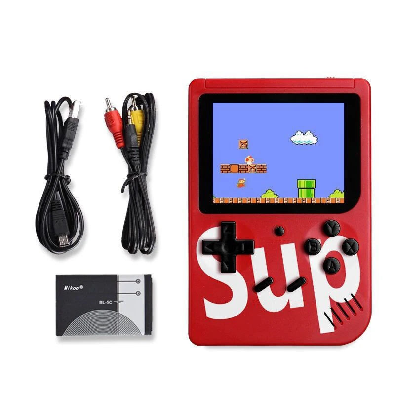 Retro Portable Mini Handheld Video Game Console 8-Bit 3.0 Inch LCD Color Kids Game Player Built-in 500 games For Kid Xmas Gift