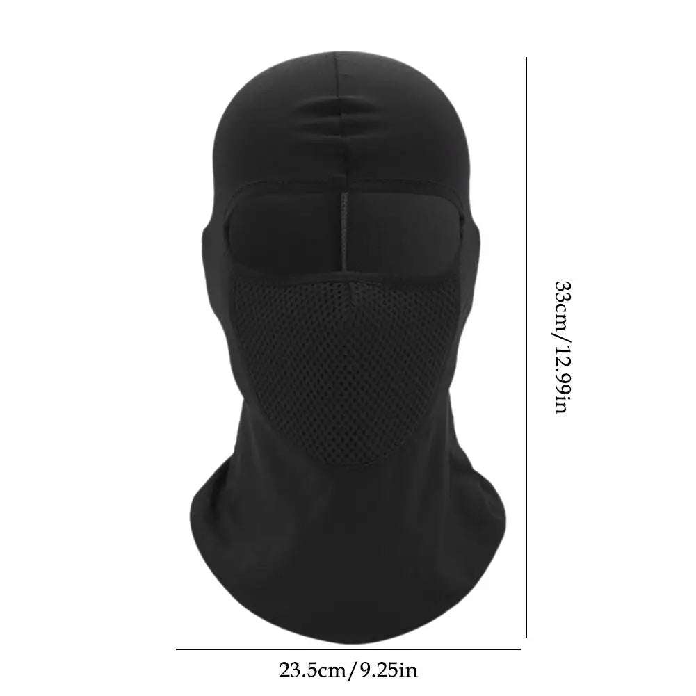 Outdoor Cycling Balaclava Full Face Cover Quick Dry Dustproof Elastic Breathable UV Protection Ski Cycling Sports Face Mask Hat