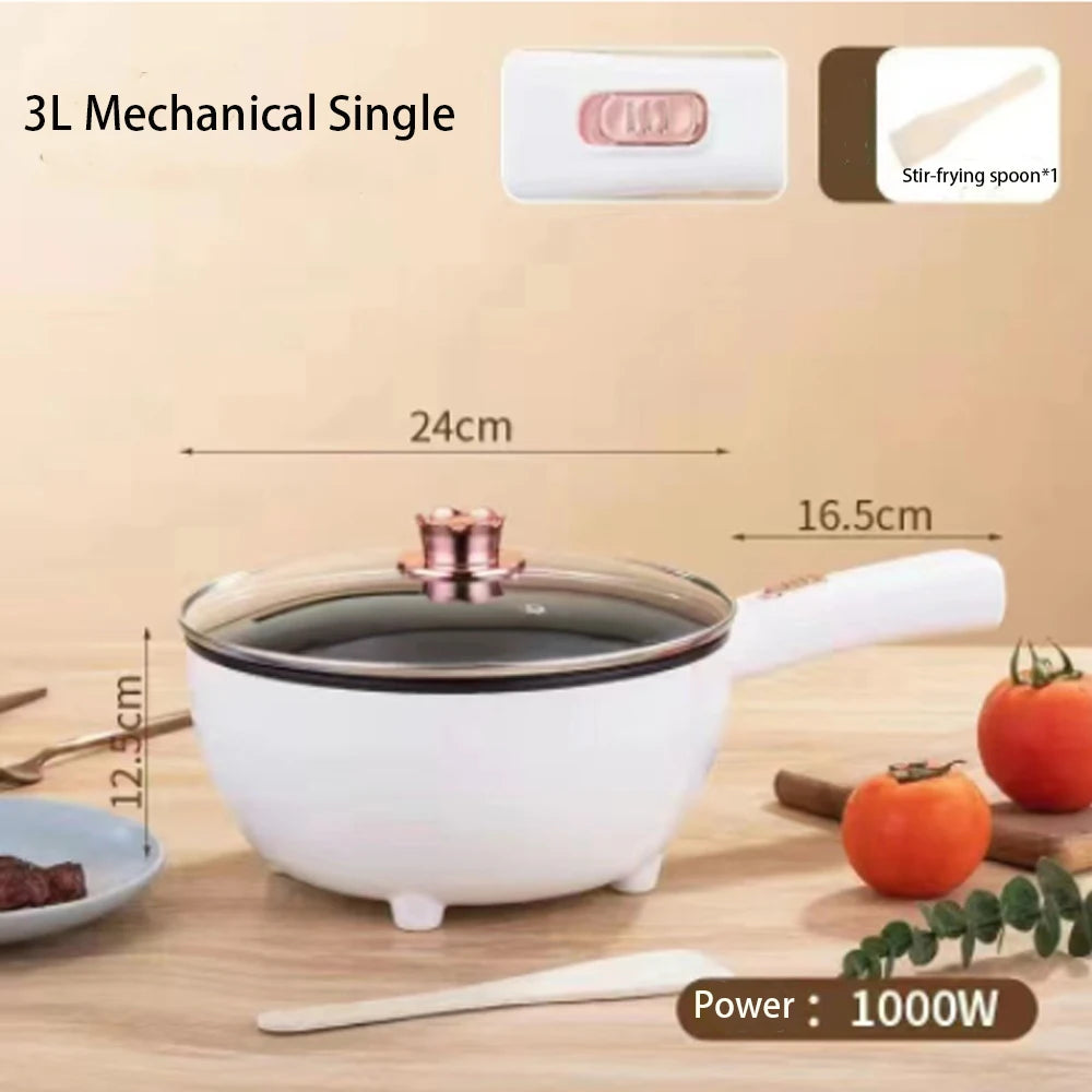 Multifunctional Intelligent All-in-one Electric Frying Pan 220V Multi Cooker Non-Stick Smart Mechanical MultiCooker Steamed Rice