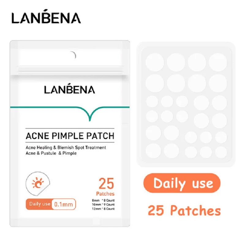 LANBENA Invisible Acne Pimple Patch Face Mask Acne Pimple Blemish Removal Stickers Acne Treatment Master Daily / Night Use